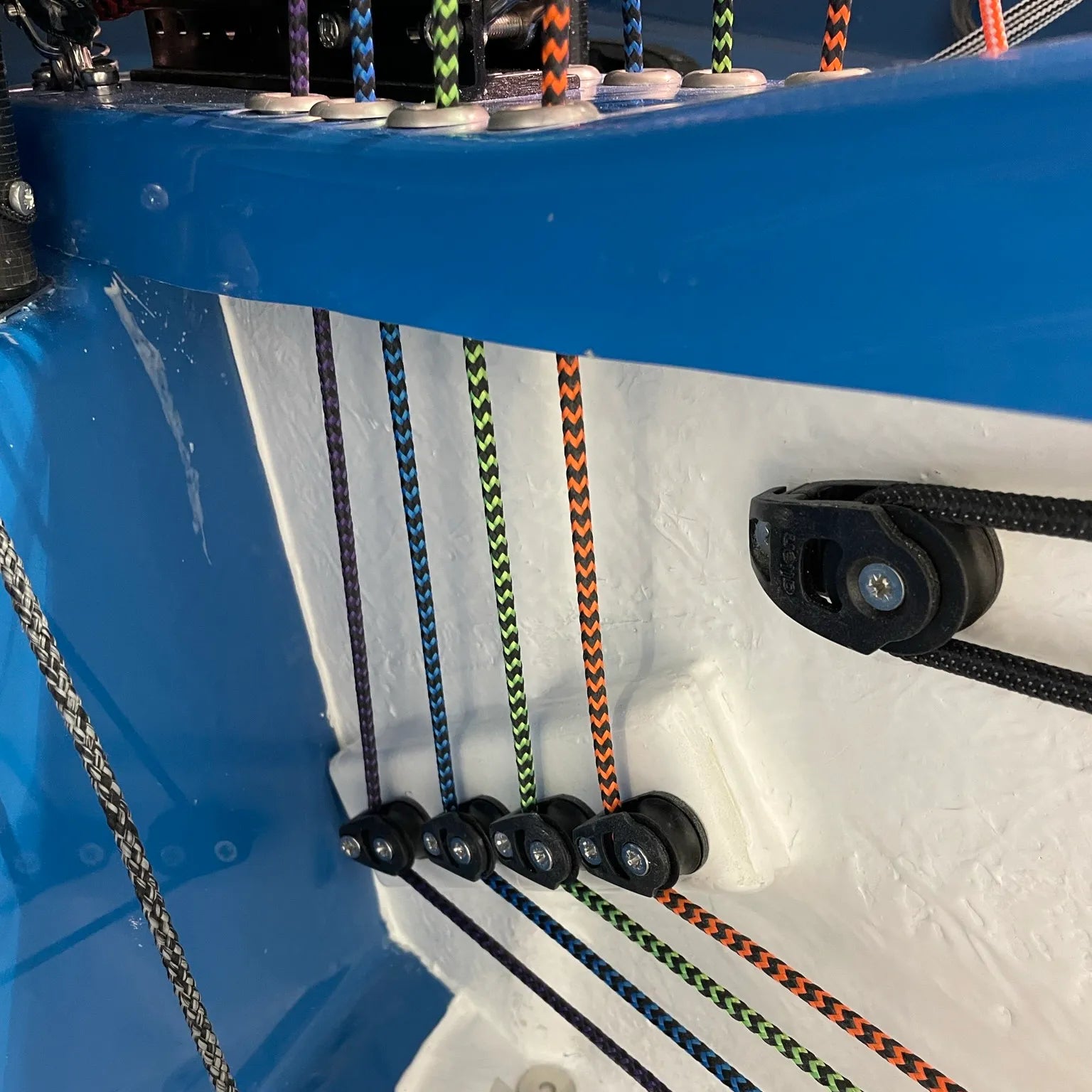 Thru Decks installed for control lines